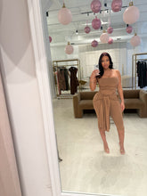 Load image into Gallery viewer, Miss lady capri jumpsuit - camel