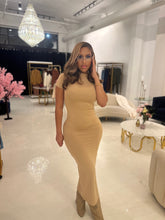 Load image into Gallery viewer, India dress in tan