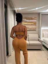 Load image into Gallery viewer, Just fine jumpsuit in Carmel