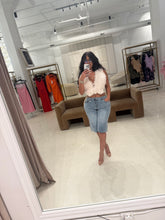 Load image into Gallery viewer, Denim cut off shorts