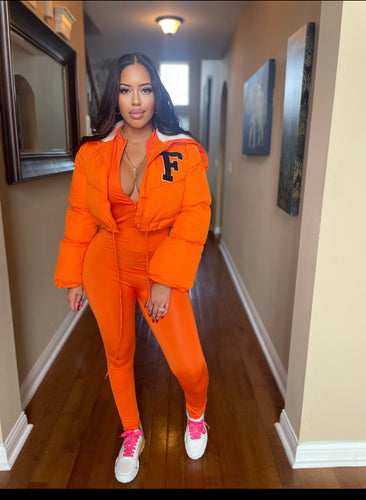 Sydney jacket in orange