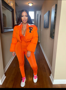 Sydney jacket in orange