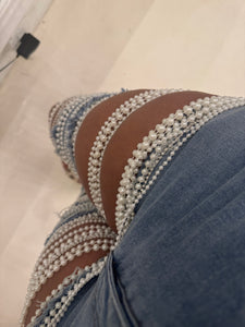 Jeweled denim Jeans