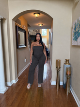 Load image into Gallery viewer, Just fine jumpsuit in charcoal