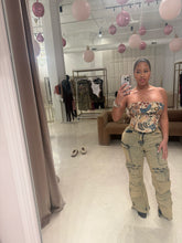 Load image into Gallery viewer, Paisley corset