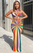 Load image into Gallery viewer, Abstract maxi dress