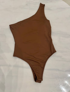 One shoulder bodysuit