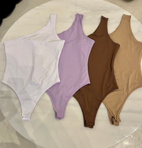 One shoulder bodysuit