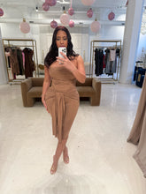 Load image into Gallery viewer, Miss lady capri jumpsuit - camel