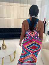 Load image into Gallery viewer, Colorful nights dress