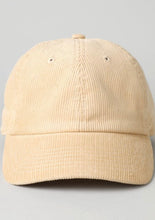 Load image into Gallery viewer, Corduroy Hat