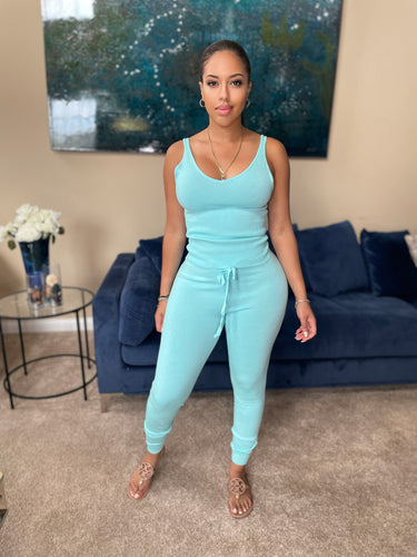 Tamia set in baby blue