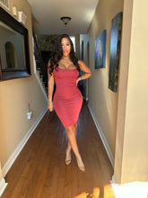 Load image into Gallery viewer, Katie dress in deep mauve