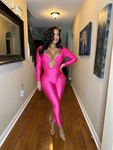 Lina bodysuit in pink