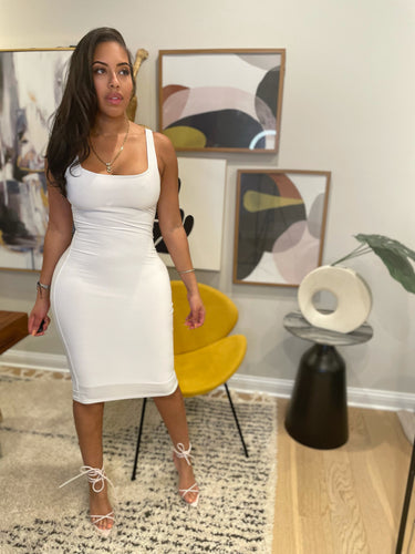 Kate dress in white