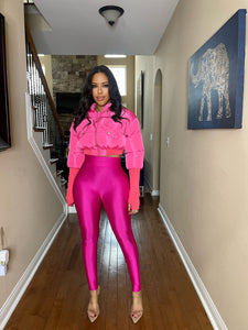 Whitney leggings in pink