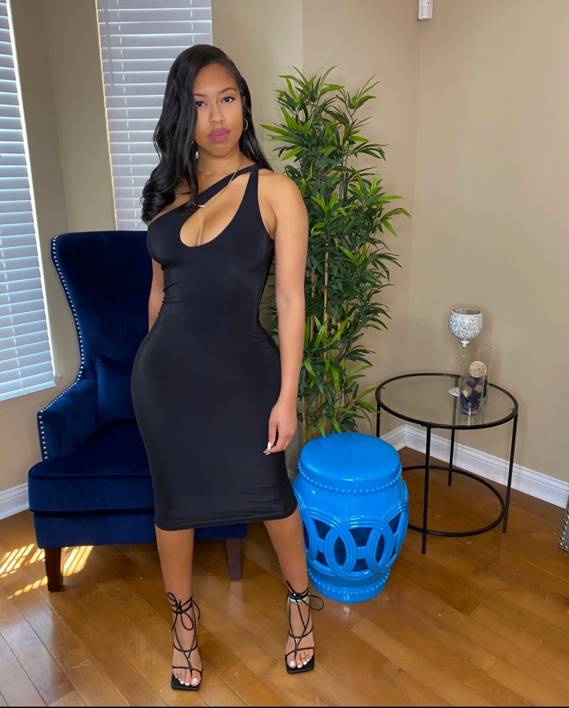 Fine Time Dress in Black