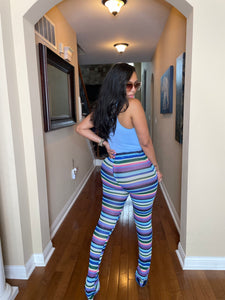 Ava striped pants