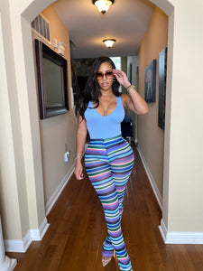 Ava striped pants