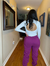 Load image into Gallery viewer, Cargo pants in magenta